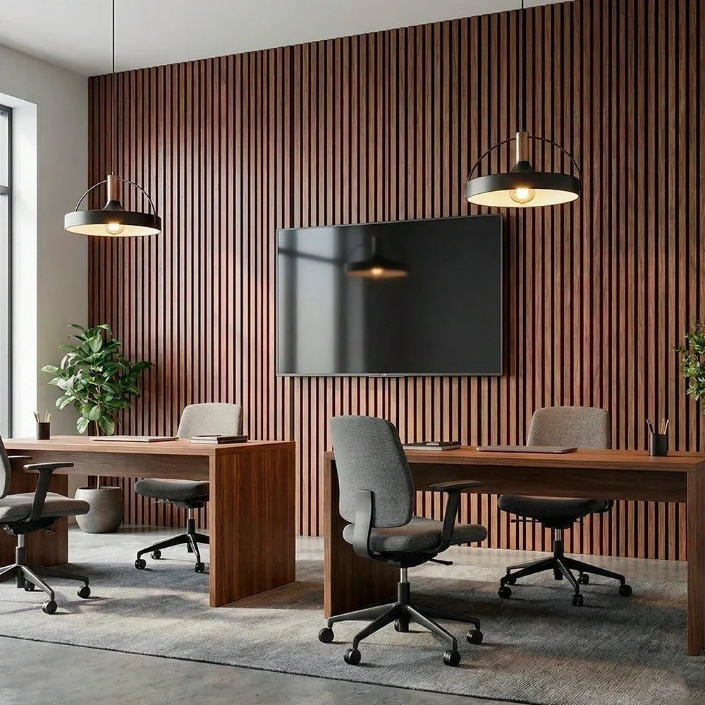 Premium Flexible Wood Slat Wall Panels - (270 cm x 110 cm)
